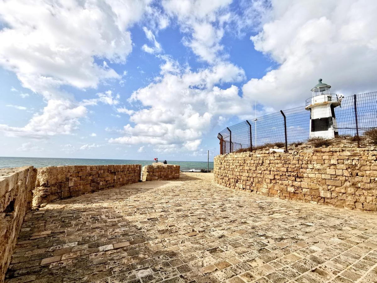 Unique Crusader Apartment In Old Akko Buitenkant foto